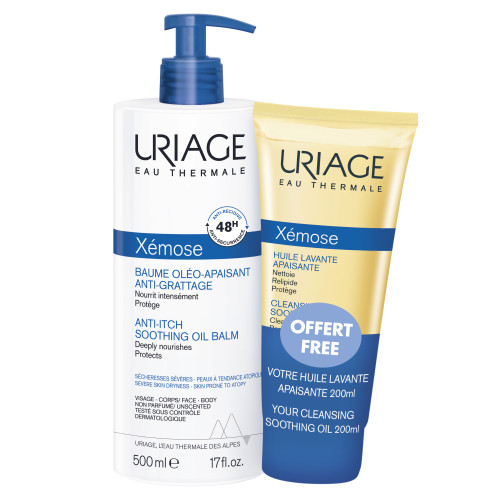 Uriage Xémose Baume Oléo-Apaisant 500ml - Soin Atopique Apaisant