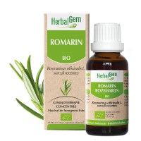 HerbalGem Romarin Bio 30ml - Anti-âge et Protecteur Hépatique