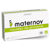 Maternov 40 Gélules Nausées Grossesse Bio - Soulage Estomac