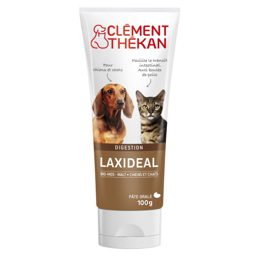 CLEMENT THEKAN Laxideal Pâte Orale 100g - Soin Digestif Chien Chat