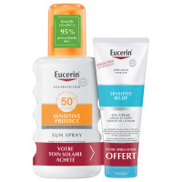Eucerin Duo Sun Protect Spray SPF 50 200mL + Après-Soleil Offert