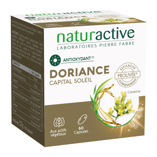 Naturactive Doriance Capital Soleil 60 Capsules - Éclat et Fermeté