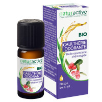Naturactive Huile Gaulthérie Odorante Bio 10ml - Douleurs Articulaires