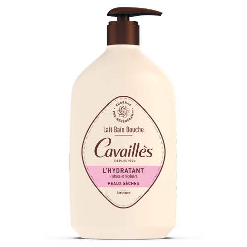 Rogé Cavaillès Gel Bain Douche 1L - Hydratation Intense Peaux Sèches