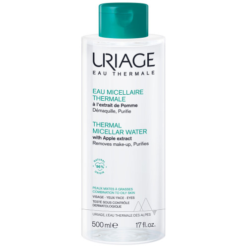 Uriage Eau Micellaire Thermale 500ml - Peaux Mixtes à Grasses