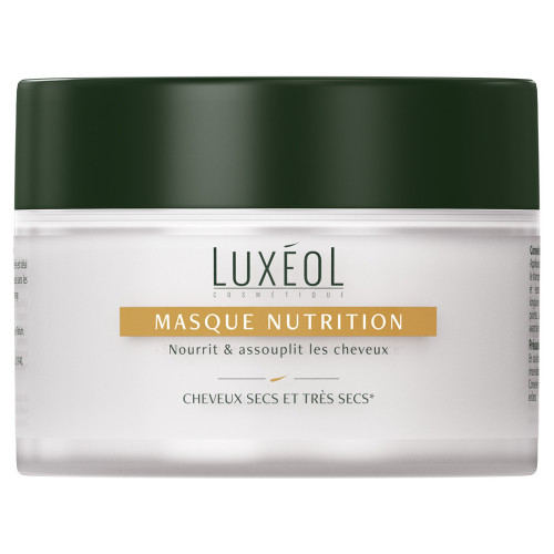 LUXEOL Masque Nutrition 200ml - Soin Cheveux Secs et Brillants