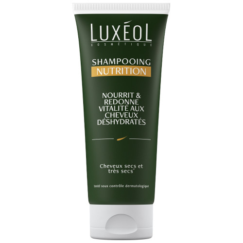 Luxeol Shampooing Nutrition 200ml - Nourrit et revitalise les cheveux