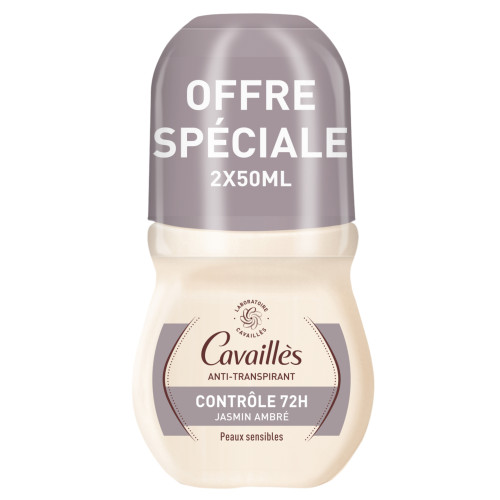 Rogé Cavaillès Roll-On Anti-Transpirant 2x50ml - Contrôle et Bien-être