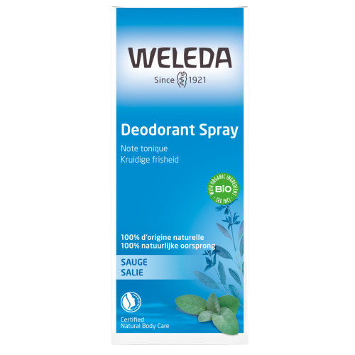 Weleda Déodorant Sauge 100ml - Fraîcheur et Protection