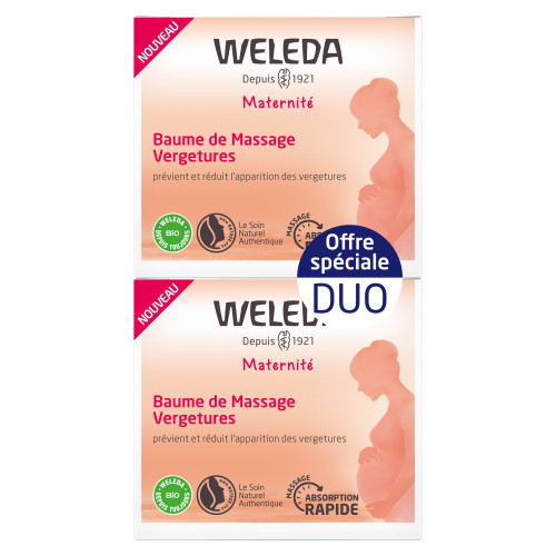 Weleda Baume Massage Vergetures Maternité 300ml - Prévention