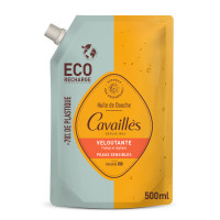 Huile Douche Veloutante Roge Cavailles 500ml - Peau Douce et Nourrie