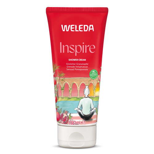 Weleda Inspire Crème Douche Grenade 400ml - Hydratation Bio