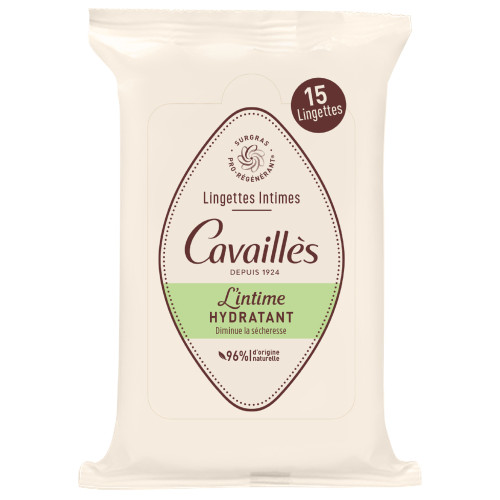 Lingettes Intimes Hydratant 15 lingettes