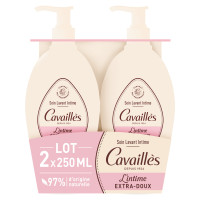 Soin Lavant Intime Extra-Doux Lot de 2 x 250 ml