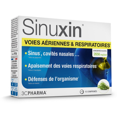Sinuxin 15 comprimés
