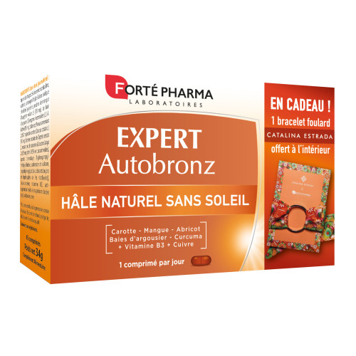 Expert AutoBronz 45 Comprimés + cadeau offert