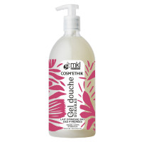 Cosm'Ethik Gel Douche Surgras Lait d'Ânesse Bio des Pyrénées 1 L