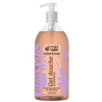 Cosm'Ethik Gel Douche Surgras Pêche Blanche Bio de Provence 1 L
