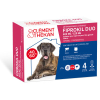 Fiprokil Duo 402 mg/120 mg Chien 4 Pipettes