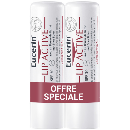 Soin Actif Lèvres Lip Active SPF20 Sticks 2 x 4,8 g