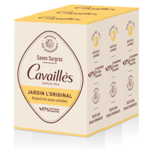 Surgras Pro-Régénérant Savon Jardin L'Original 3 x 200 g