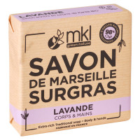 Savon de Marseille surgras à la lavande 100 g