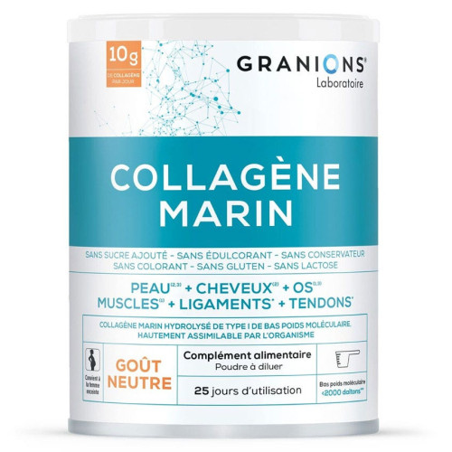 Collagène marin Type I Goût neutre 258 g