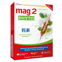 COOPER Mag 2 Phyto Relax 30 Ampoules Réduit Stress et Fatigue