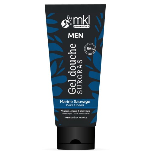 mkl Gel douche Homme Marine Sauvage 200ml Revitalisant Parfumé