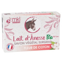 MKL Savon Lait d'ânesse Bio 100g Peau Douce & Souple Pharma360