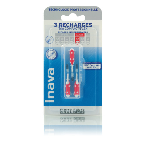 Inava Recharges Brossettes Interdentaires 4x1.5mm Hygiène Optimale
