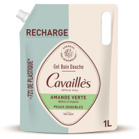 Roge Cavaillès Gel Douche Peaux Sensibles 1L Amande Verte Hydratant