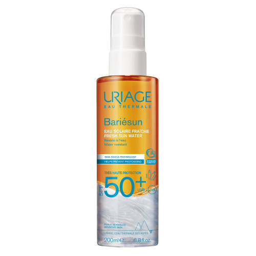 Uriage Bariesun Eau Solaire SPF 50+ 200ml Haute Protection Peaux Sensibles