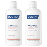 Ducray Anaphase Shampooing Antichute 2x400ml Chute Réactionnelle Pharma360