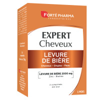 Forté Pharma Levure de Bière 2000 56 Comprimés Beauté Peau Cheveux Ongles