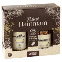 Coffret Rituel Hammam Bio MKL Soin Peau Éclatante et Détente Pharma360