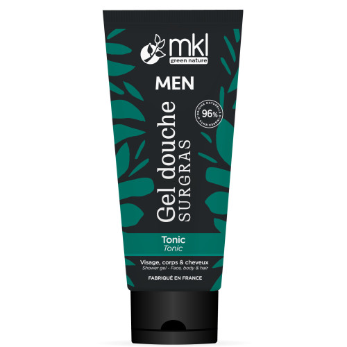 MKL Men Gel Douche Surgras Tonic 200 ml Hydratation et Vitalité