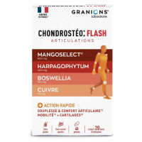Granions Chondrostéo Flash 40 Gélules Confort Articulaire Rapide