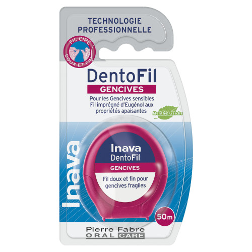 Inava Dentofil Fil Doux 50m - Pour Gencives Sensibles - Pharma360