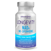 GRANIONS Longevity NADH NR : Anti-âge cellulaire & vitalité boostée
