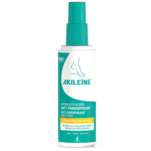 AKILEINE Soins Verts 100mL - Anti-Transpirant Efficace Instantané