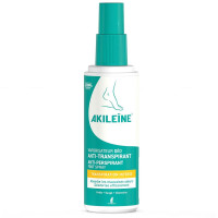 AKILEINE Soins Verts 100mL - Anti-Transpirant Efficace Instantané