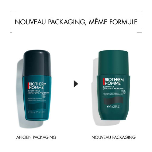 Biotherm Homme Déodorant Bille 75ml - Protection 24H Naturelle