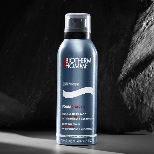 Biotherm Homme Mousse Rasage 200mL - Douceur et Protection
