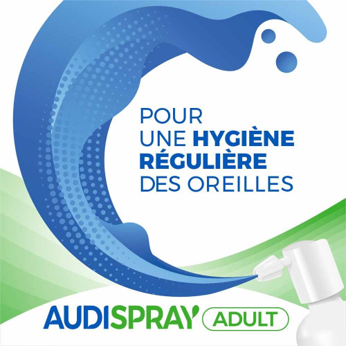 Audispray Adulte 50ml: Hygiène Oreille Naturelle Efficace