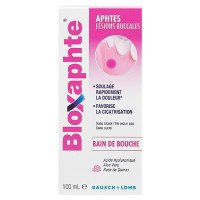 Bausch & Lomb Bloxaphte 100ml - Soulage et cicatrise aphtes