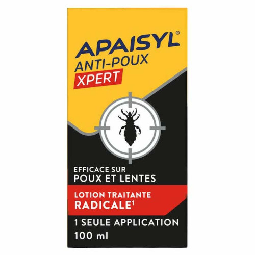Apaisyl Xpert Poux & Lentes 100ml - Elimination Totale