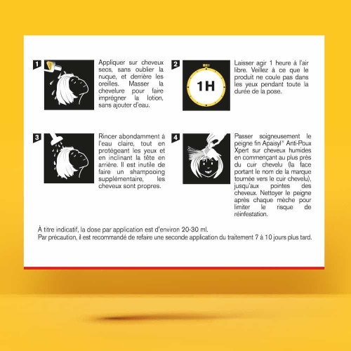 Apaisyl Xpert Poux & Lentes 100ml - Elimination Totale