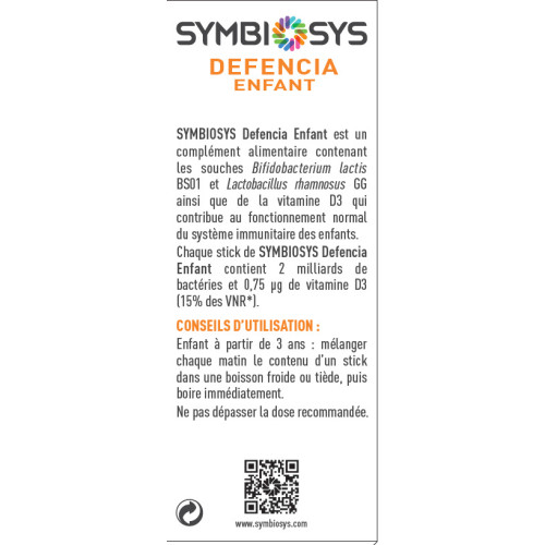 Biocodex Symbiosys Defencia Enfant 30 Sticks - Boost Immunité