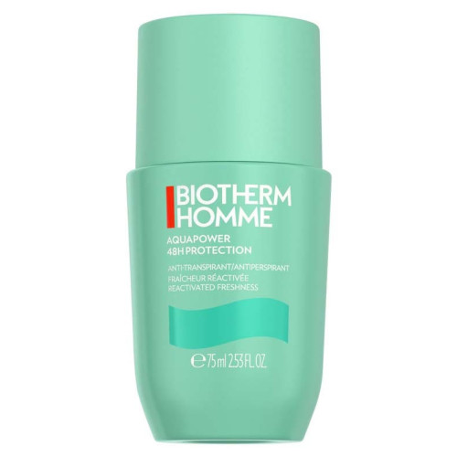 Biotherm Homme Aquapower 75ml - Anti-transpirant 48h, Effet Glacé